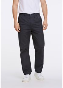 LINDBERGH Herren Stoffhose "LINDBERGH Freizeithose", blau, Gr. L, Oberstoff: 98% Baumwolle, 2% Elasthan, Hosen