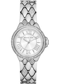Michael Kors Damen Quarzuhr "CAMILLE", silber, Armbanduhren, Armbanduhr, Damenuhr, Edelstahlarmband