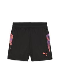 Puma Kinder Sporthose "IndividualCUP Fußballshorts Jugendliche", schwarz, Gr. 140, bedruckt, Obermaterial: 100% Polyester; Taschenfutter: 100%