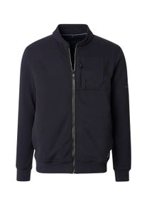 Casamoda Herren Sweatjacke "Casamoda Sweatjacke uni", blau, Gr. XL, 70% Baumwolle, 30% Polyester, Sweatjacken