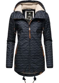 Ragwear Damen Winterjacke "Zuzka Winter", blau, modisch, Gr. XS, Außenmaterial: 100% Polyester, Innenfutter: 100% Polyester, Wattierung: 100%