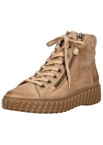 Paul Green Damen Sneaker "Paul Green Sneaker Nubukleder", Gr. 43, braun, Nubukleder, casual, Schuhe