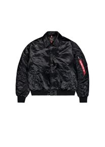 Herren Bomberjacke "Alpha Industries Men - Bomber Jackets Coach Logo Jacket", schwarz, Gr. XXXL, Alpha Industries, Obermaterial: 100% Nylon, Jacken