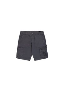 Herren Shorts "Alpha Industries Men - Shorts Cargo Honolulu Short", grau, Gr. 34, Alpha Industries, Obermaterial: 100% Baumwolle, Hosen