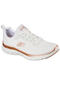 Skechers Damen Sneaker "FLEX APPEAL 4.0 BRILLINAT VIEW", Gr. 39, rosa, Textil, Lederimitat, sportlich, Schuhe, Freizeitschuh, Halbschuh, Schnürschuh