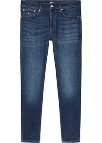 Tommy Jeans Herren Slim-fit-Jeans "AUSTIN SLIM TPRD", blau, casual, Gr. 30, Denim/Jeans, Obermaterial: 92% Baumwolle, 6% Polyester, 2% Elasthan,