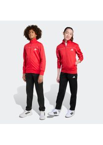 Kinder Trainingsanzug "J CP TR TS", rot, sportlich, Gr. 140, adidas Sportswear, Obermaterial: 100% Polyester, Sportanzüge