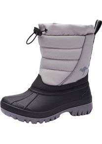 Kangaroos Damen Winterstiefel "K-Ben", Gr. 29, grau, Synthetik, Textil, sportlich, Schuhe, Snowboots, Winterboots, Winterschuhe, wasserabweisend