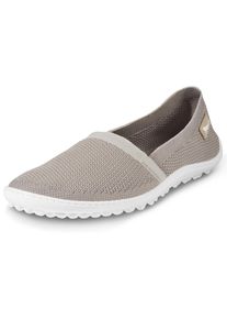 Leguano Damen Barfußschuh, Gr. 41, beige, Textil, sportlich, Schuhe, Ballerina, Slipper, Bequemschuh, der das taktile Empfinden verstärkt
