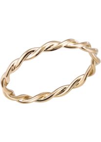 Firetti Damen Fingerring "Schmuck Geschenk Gold 585 Goldring Damenring gedreht", 60, Gelbgold 585, 2mm, gold, Gelbgold 585, Fingerringe