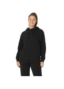 asics Damen Trainingspullover "asics LOGO OTH HOODIE", schwarz, sportlich, Gr. XS, Obermaterial: 88% Baumwolle, 12% Polyester, Pullover