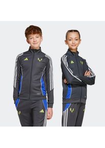Kinder Trainingsjacke "MESSI JKT Y", grau, sportlich, Gr. 176, adidas Performance, Obermaterial: 100% Polyester, Jacken