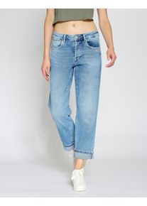 Gang Damen Comfort-fit-Jeans "Gang Jeans Straight Fit 94THELMA", blau, Gr. 31, 99% Baumwolle, 1% Elasthan, Jeans
