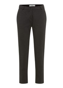Brax Damen Caprihose "Style MARON S", grau, Gr. 38, 63% Viskose, 33% Polyamid, 4% Elasthan, Hosen