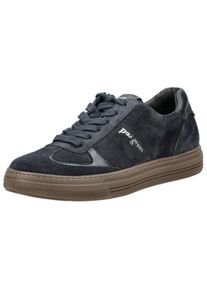 Paul Green Damen Sneaker "Paul Green Sneaker Leder", Gr. 43, blau, Leder, casual, Schuhe