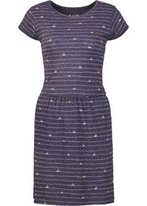 alife and kickin ALIFE & KICKIN Damen Sommerkleid "Damen ShannaAK B", blau, Gr. XS, 60% Baumwolle 40% Polyester, Kleider