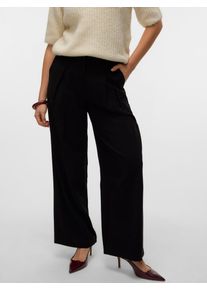 Véro Moda VERO MODA Damen Anzughose "VMPURE HW PANT VMA NOOS", schwarz, modisch, Gr. M, unifarben, Web, Obermaterial: 97% Viskose, 3% Polyester, Hosen
