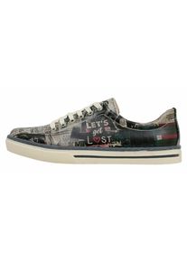 DOGO Damen Sneaker "Classic Schnürsneaker Picture Perfect Damen Sneaker", Gr. 37, bunt, Lederimitat, Schuhe, Vegan