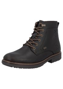 Rieker Herren Winterstiefelette, Gr. 42, braun, Nubukleder, klassisch, Schuhe, mit wasserabweisender TEX-Ausstattung
