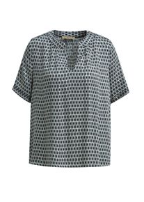 Smith & Soul SMITH & SOUL Damen Kurzarmbluse, schwarz, casual, Gr. S, bedruckt, Material: 100% Viskose, Blusen