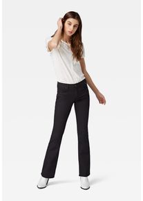 Mavi Damen Bootcut-Jeans "BELLA MID-RISE", schwarz, feminin, Gr. 25, Stoff, 56% Baumwolle, 28% Polyester, 14% Viscose, 2% Elasthan, Jeans, Schmale