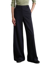 Marc O'Polo MARC O'POLO Damen Chinohose "aus Interlock-Jersey", blau, casual, Gr. 32, unifarben, Obermaterial: 68% Viskose, 27% Polyamid, 5% Elasthan, Hosen