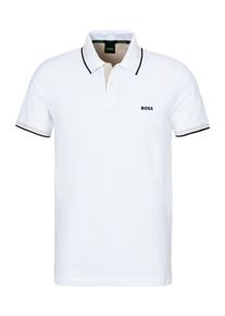 BOSS Green Herren Poloshirt "Paul", beige, casual, Gr. XXXL, unifarben, Jersey, Obermaterial: 92% Baumwolle, 8% Elasthan, Shirts, mit Polokragen