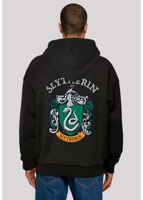 F4NT4STIC Herren Kapuzenpullover "Harry Potter Slytherin Logo", schwarz, casual, Gr. XXL, Obermaterial: 100% Baumwolle, Pullover, Print