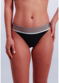 JOOP! JOOP Damen Bikini-Hose "Colourblock", schwarz, feminin, Gr. 36, unifarben, Microfaser, Obermaterial: 82% Polyamid, 18% Elasthan, Badehosen,