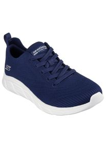 Skechers Damen Sneaker "BOBS B FLEX LO-GRACEFUL STRIDE", Gr. 36, blau, Textil, sportlich, Schuhe, mit leichter EVA-Laufsohle