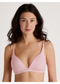 Calida Damen Schalen-BH "Cate", Gr. 80frappe rose, pink, Single Jersey, Obermaterial: 85% Baumwolle, 15% Elasthan, unifarben, casual, BHs, mit