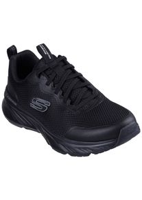 Skechers Herren Slip-On Sneaker "EDGERIDE", Gr. 43, schwarz, Textil, sportlich, Schuhe, Slipper, Schlupfschuh, Freizeitschuh mit RELAXED FIT Funktion