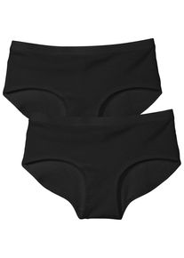 Calida Damen Panty "Benefit Women", Gr. XS, schwarz, Single Jersey, Obermaterial: 94% Baumwolle, 6% Elasthan, unifarben, Unterhosen, mit besonders