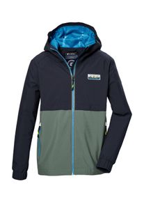 Killtec Kinder Funktionsjacke "KOS 141 BYS JCKT", grün, sportlich, Gr. 140, Oberstoff: 100% Polyester, Futter: 100% Polyester, Jacken, Wasserdichte