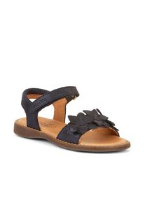 froddo Kinder Sandale, Gr. 28, blau, Leder, festlich, Schuhe
