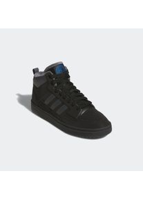 Damen Sneakerboots "RAPID COURT MID WINTERIZED", adidas Sportswear, Gr. 46, schwarz, Synthetik, sportlich, Schuhe, Sneaker, Schnürboots, Winterschuhe