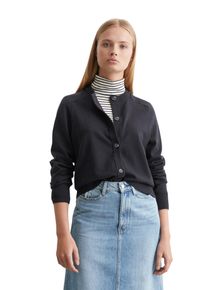 Marc O'Polo Damen Cardigan, blau, casual, Gr. S, MARC O'POLO DENIM, Strick, Obermaterial: 58% Baumwolle, 25% Polyamid, 17% Polyester, Strickjacken