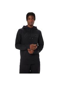 asics Herren Trainingspullover "asics OTH HOODIE"performance schwarz, graphite grau, sportlich, Gr. S, Obermaterial: 73% Baumwolle, 27% Polyester,