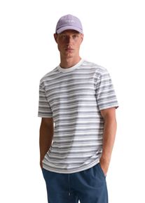 Marc O'Polo Herren T-Shirt "in mittelschwerem Bio-Baumwoll-Jersey", weiß, Gr. M, MARC O'POLO DENIM, unifarben, Obermaterial: 100% Baumwolle, Shirts