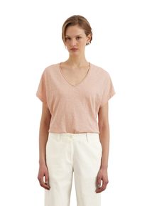Marc O'Polo MARC O'POLO Damen T-Shirt "mit Fledermausärmeln"chalky peach, Basic, Gr. XS, unifarben, Obermaterial: 100% Baumwolle, Shirts