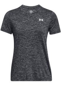 Under Armour Damen Trainingsshirt "TECH SSC- TWIST", schwarz, sportlich, Gr. XL, Obermaterial: 100% Polyester, Shirts