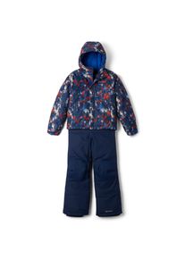 Columbia Kinder Skianzug "Buga II Set", blau, sportlich, Gr. XS, gemustert, Web, Obermaterial: 100% Nylon, Sportanzüge, für Kinder