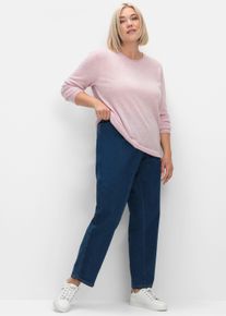 sheego Große Größen Schlupfjeans in Stretch-Qualität, dark blue, Größe 50 - Damen