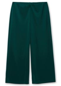 sheego Große Größen Jerseyhose in weiter Form, petrol, Größe 27 - Damen