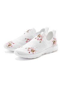Lascana Sneaker weiß Gr. 36 für Damen. Mit Print