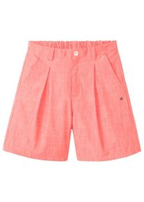 Tranquillo High Waist Shorts in Leinenoptik Shorts Damen (Gr 38 |rot)