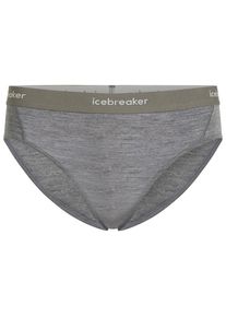 Icebreaker 125 Cool-Lite Sprite Hipster Merinounterwäsche Damen Wandern (Gr XS |grau)