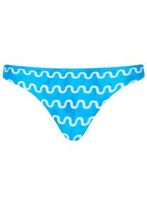 Bikini Bottom Seafolly Soundwave Hipster Tie Side Damen (Gr 44 |blau)