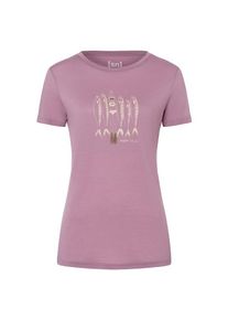 Merinoshirt super.natural Copper Sardine Tee Damen (Gr S |rosa/ copper)
