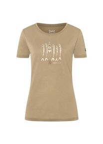 super.natural Copper Sardine Tee Merinoshirt Damen (Gr XS |oak / copper)